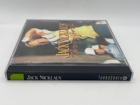 Jack Nicklaus Turbo Golf Turbo Grafx Game - Case, Manual, Hu Card