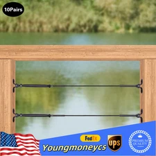 316 Stainless Steel Heavy Duty Hardware Kit Cable Railing Kit Adjustable Length