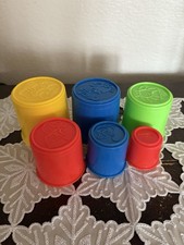 Vintage Playskool Nesting Stacking Cups 6 Pieces