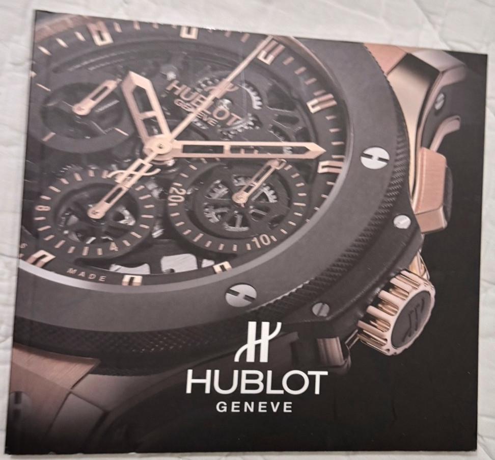 VERY RARE  Hublot Catalogue -NO WATCH INCLUDED