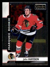 2017-18 O-Pee-Chee Platinum #189 John Hayden RC