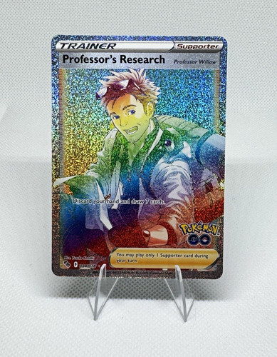 TCG Pokémon Professor's Research 084/078 Pokémon GO Holo Secret ENG