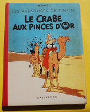 LE CRABE AUX PINCES D'OR 1951 Les aventures de TINTIN