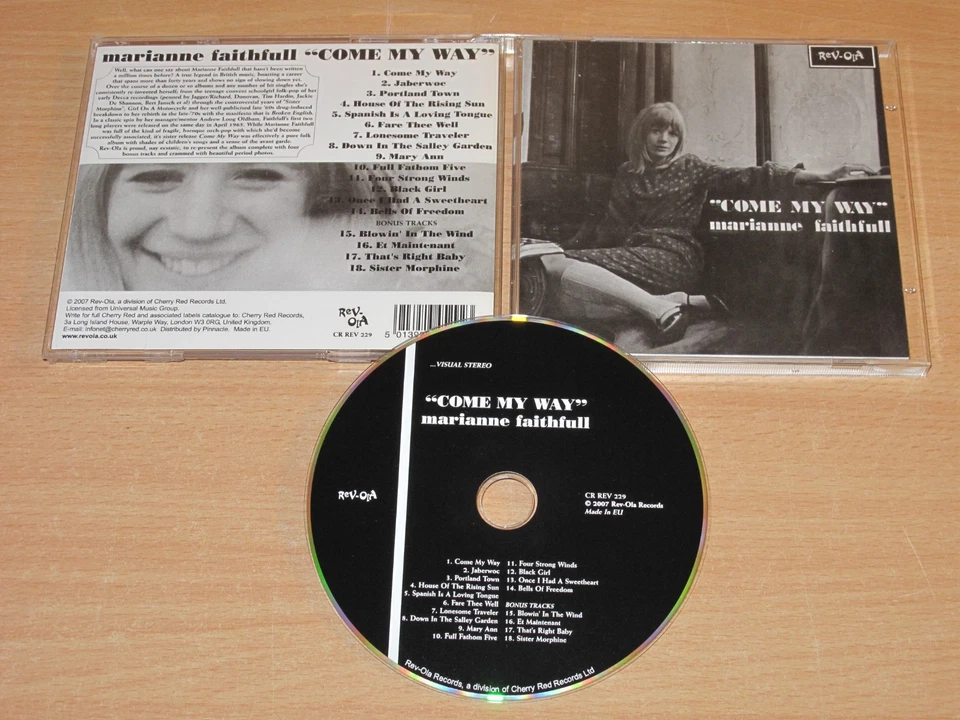 Marianne Faithfull CD - Come My Way / 2007 UK PRESS in MINT - Bild 1 von 1