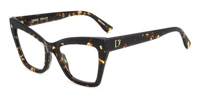 Dsquared2 D2 0152 HAVANA 54/19/145 women Eyewear Frame