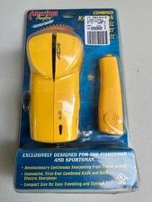 NEW! Vintage American Angler Ultra Sharp Knife & Hook Electric Sharpener 110V