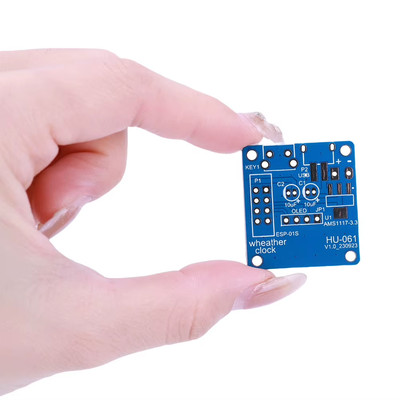 ESP8266 Mini Electronic Clock DIY Kit Support 2.4G Wifi Networking DIY Digital C