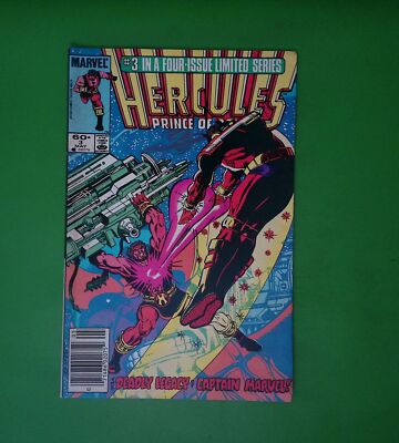 HERCULES #3 VOL. 2 8.0 NEWSSTAND MARVEL COMIC BOOK H64-137
