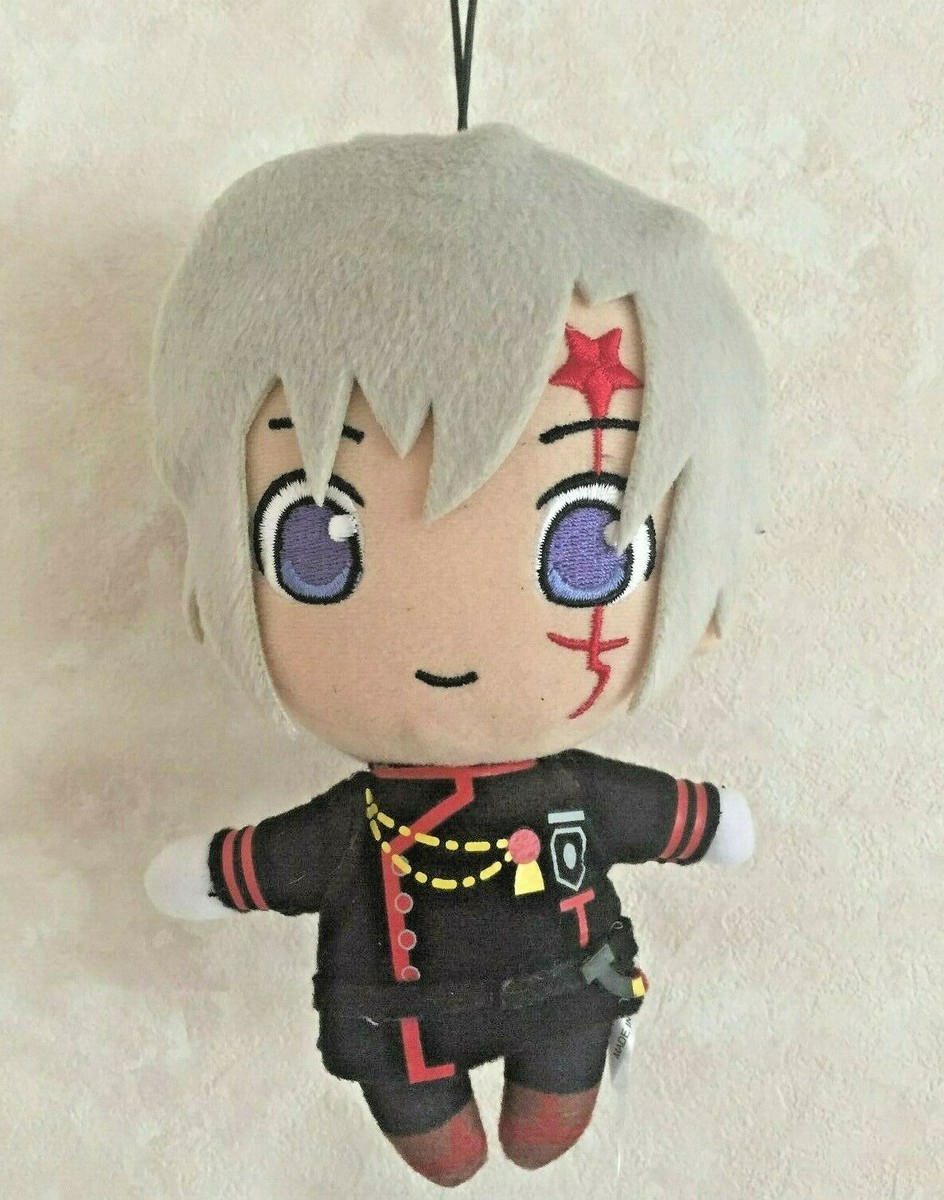 NEW D.Gray-man Hallow Allen Walker Mascot Plush Doll Strap