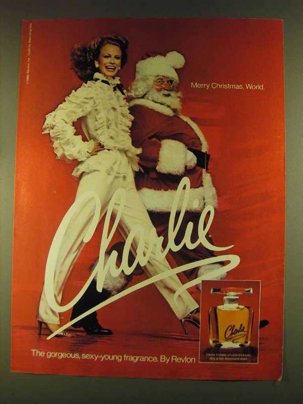 1980 Revlon Charlie Perfume Ad - Merry Christmas | eBay