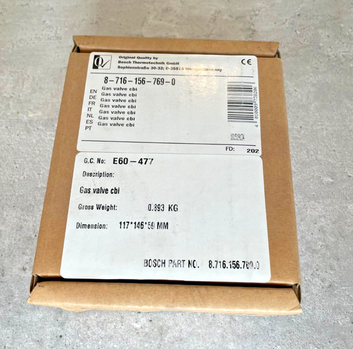 Worcester 15 24 CBI 9/14 14/19 19/24 CBi Boiler Gas Valve CBI 87161567690 BNIB - Picture 8 of 10