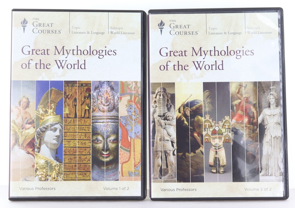 The Great Courses Great Mythologies of the World Guidebook & 10 DVD Set