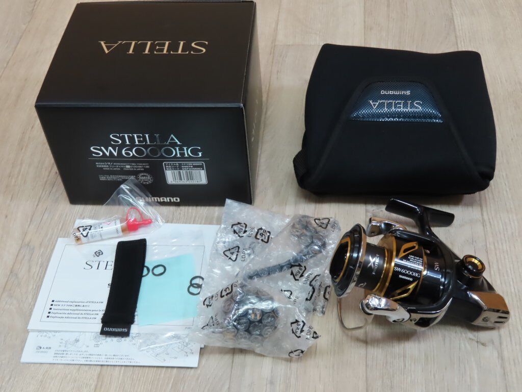 Shimano 20 STELLA SW 6000-HG Spinning Fishing Reel | eBay Shimano 20 STELLA SW 6000-HG Spinning Fishing Reel | eBay