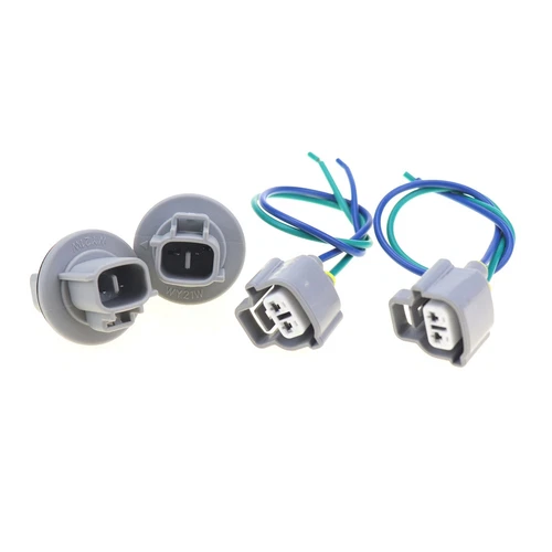 2x Turn Signal Socket And Connector Pigtail For 03-05 Toyota 4Runner 90075-60028 - Bild 1 von 12