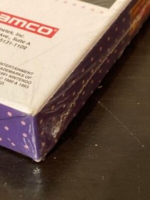 Ms Pac Man (Nintendo NES, 1993) Namco H-SEAM. NEW / SEALED! W/ Hang Tab!