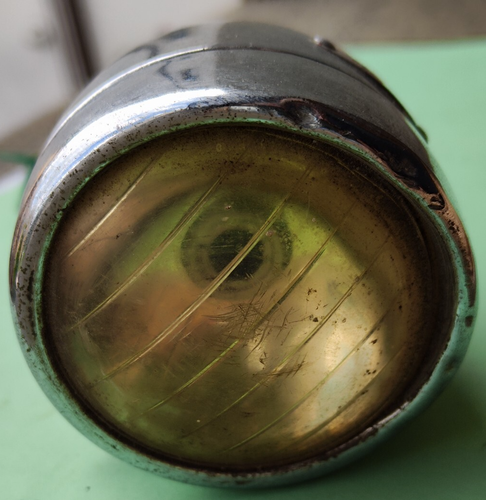 FARO FARO VINTAGE MARCA ACEMCY OTTONE CROMATO FANALE BICI VINTAGE - Foto 9 di 20