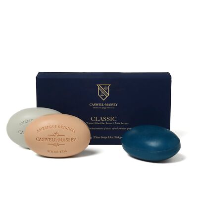 Caswell-Massey Heritage Classics Three-Soap Set