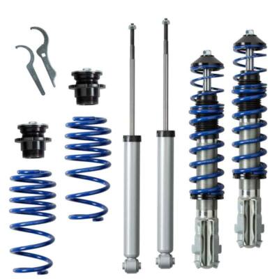Premium Gewindefahrwerk Sport Fahrwerk blaue Federn für VW Lupo 6X Seat Arosa