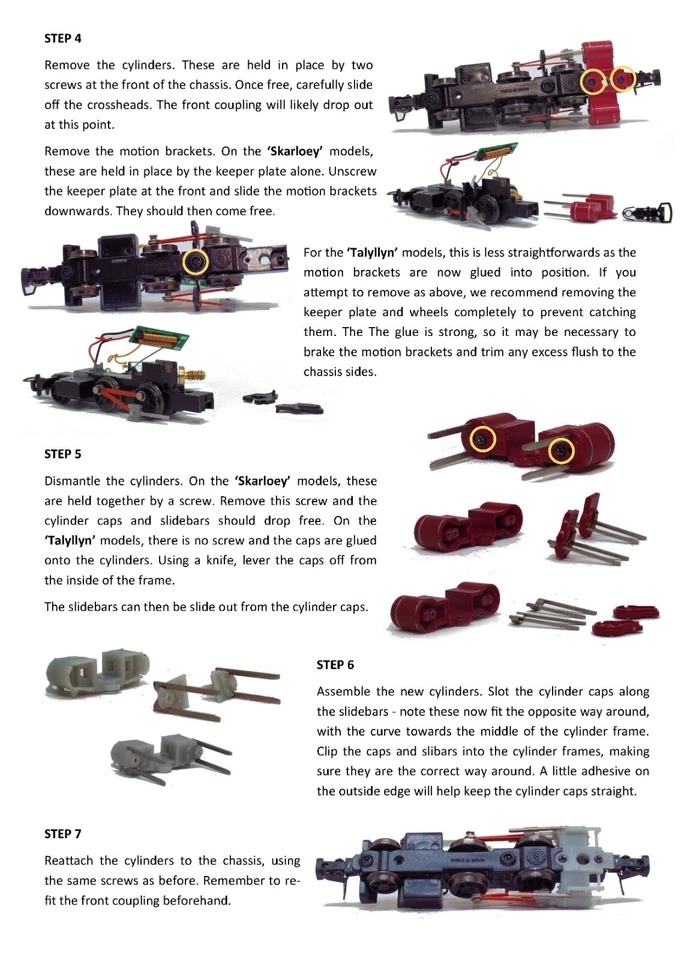Fourdees Upgrade Kit for Bachmann Talyllyn / Skarloey in 009 / HOn30 / OO9 - Image 3 of 4