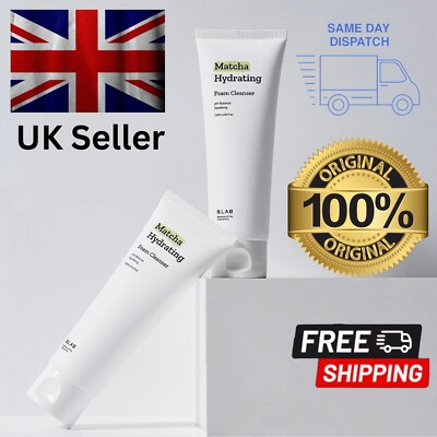100%. Original B.LAB - MAtcha Hydrating Foam Cleanser 120ML,  free 48hrs  