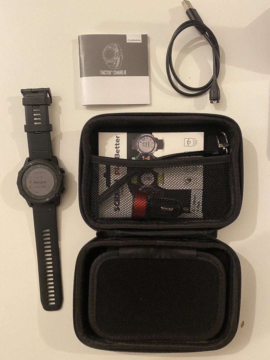 Garmin Tactix Charlie Watch Sapphire Excellent Condition, 5N0008671