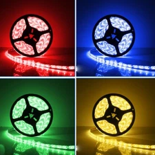 SMD 2835 60Leds/m LED Strip Light Flexible 300Led DC12V Indoor/Outdoor 8mm Width