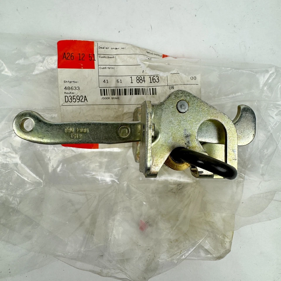 Correa de freno de control de puerta OEM 1984-1991 BMW E30 318i 325i cupé 41-51-1-884-163 Foto 3 de 4