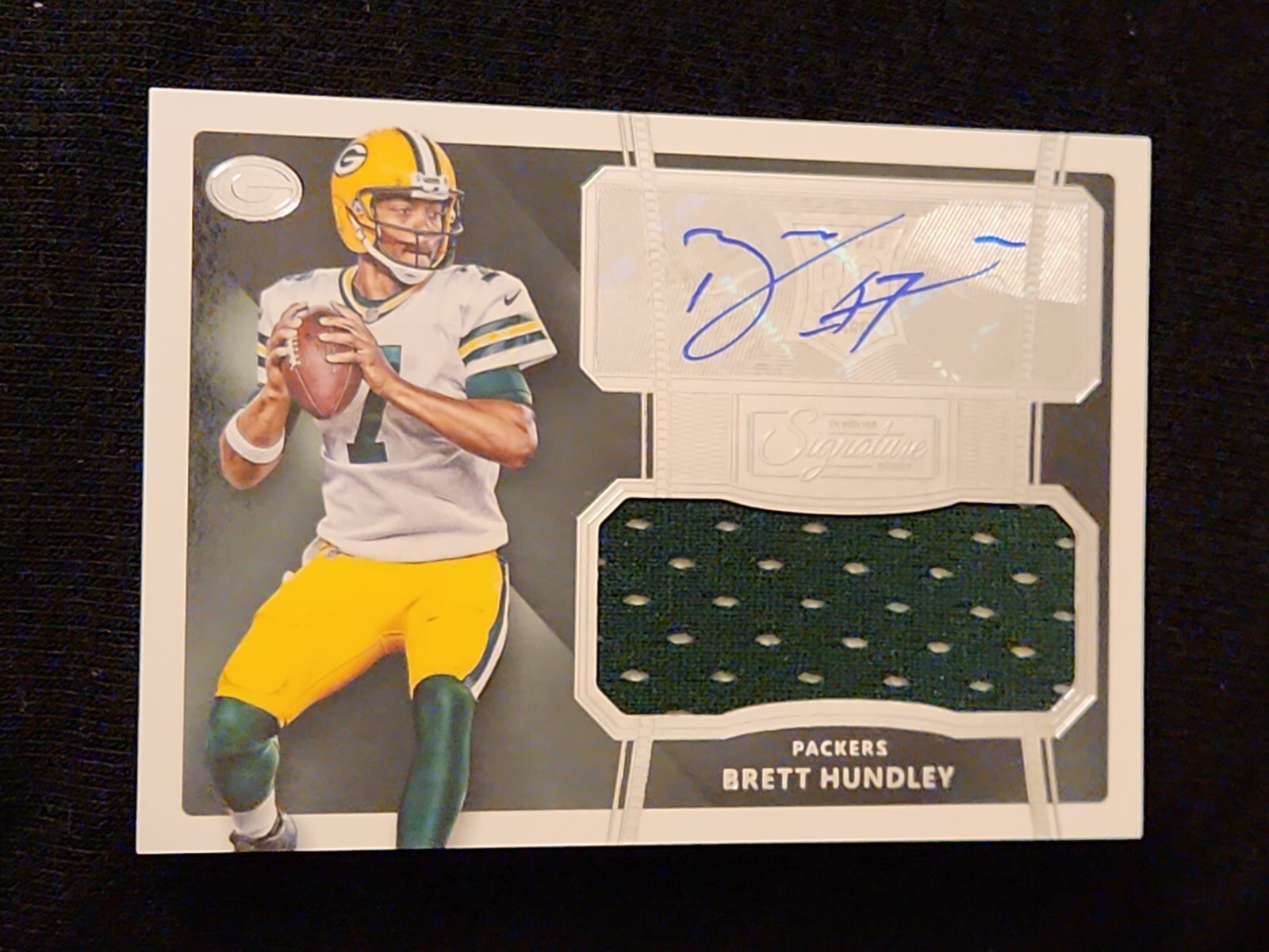 Brett Hundley Panini Donruss Signature Series #497 Autograph Jersey