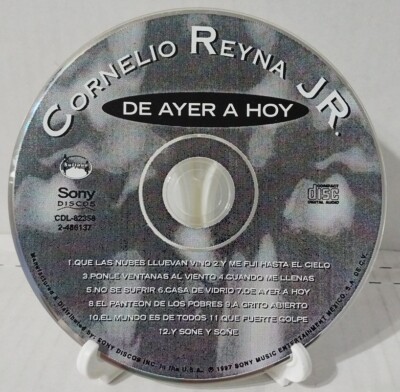 Cornelio Reyna Jr De Ayer a Hoy (CD Disc Only)