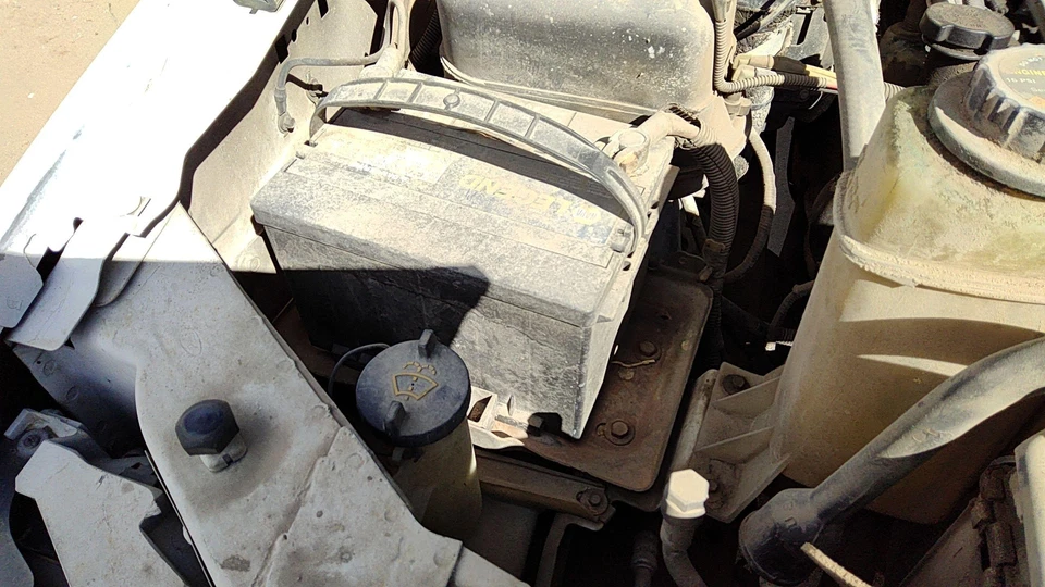 Bandeja de montaje en caja de batería 99-10 F250 Super Duty con sujeción OEM 5,4 L 6c3z10732aa Foto 2 de 4