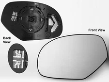 Heated Mirror Glass for 2007-2013 GMC Chevy Pickup Truck & SUV Driver Left Side