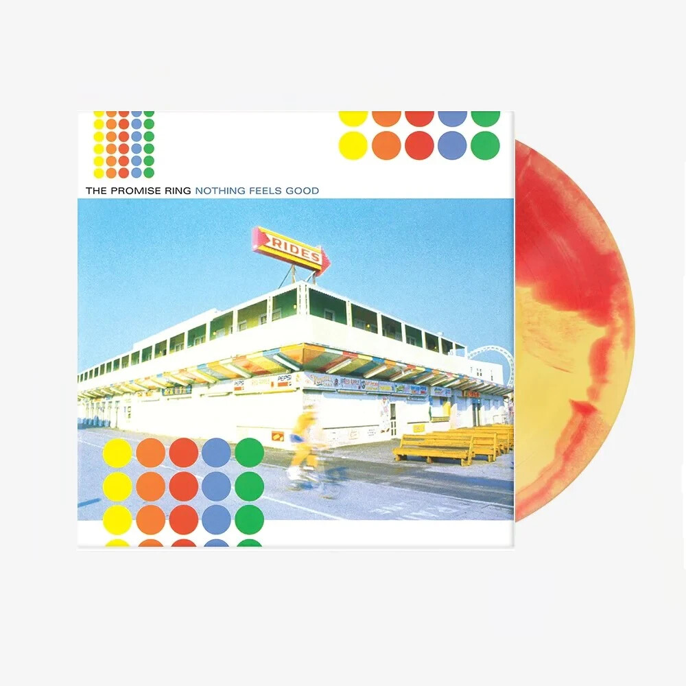 The Promise Ring - NOTHING FEELS GOOD - Виниловая пластинка желтого и красного цветов, НОВАЯ И ЗАПЕЧАТАННАЯ