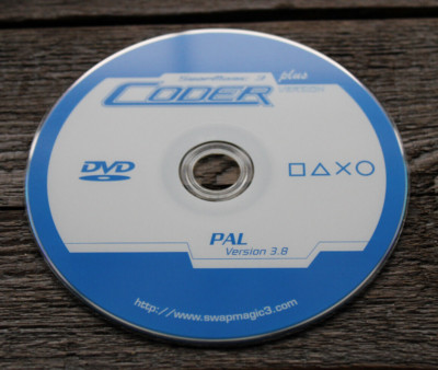 SwapMagic 3 Coder Plus Version 3.8 DVD Sony PlayStation 2 PS2......