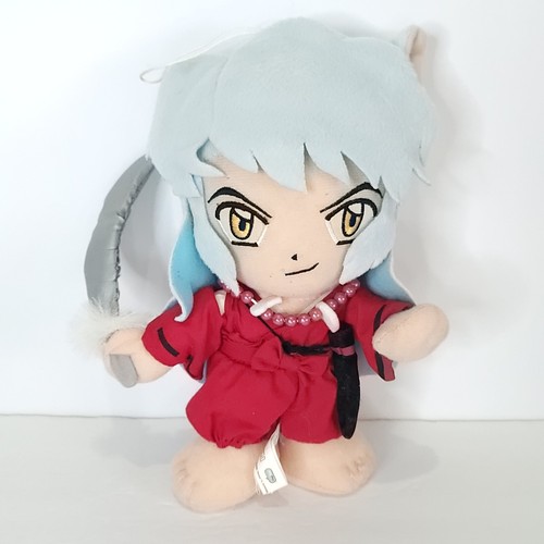 InuYasha Plüsch Kuscheltier 9" Rumiko Takahashi TV Anime Japan mit Schwert - Bild 1 von 7
