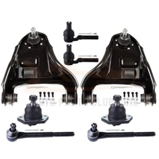 8pcs Front Control Arms Ball Joints Tie Rods Kit For 1984-1990 GMC S15 4WD 4x4
