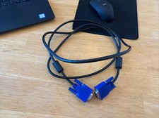 6  3  15 Pin VGA Cable Same Connector Each End New Never Used