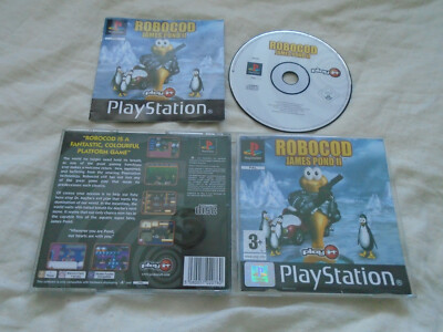 Robocod James Pond 2 II PS1 (KOMPLETT) Sony Playstation Classic Plattform