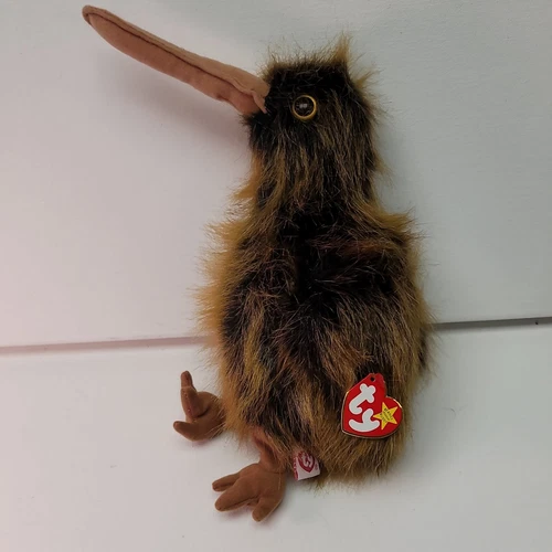TY 1998 BEAK the KIWI BIRD BEANIE BUDDY NEW MWMT Vintage Retired 12" 30cm