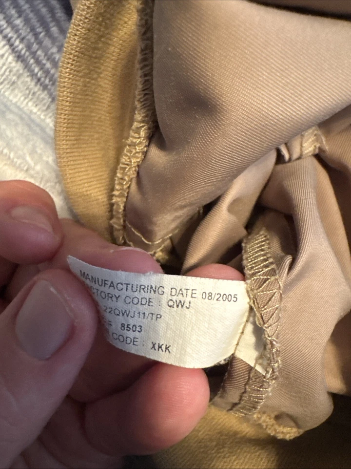 Vintage 2005 CHILI'S Restaurant Employee Uniform Pullover Shirt Beige/brown XL - Image 2 of 4