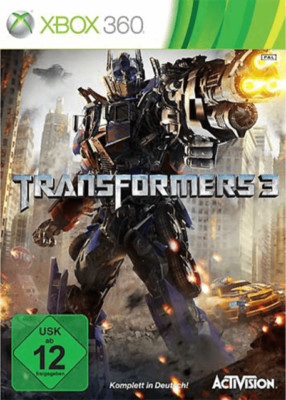 Transformers 3 | Xbox 360 | inkl. Anleitung | Zustand: SEHR GUT