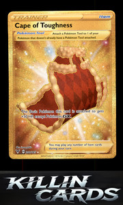 Cape of Toughness (Secret) 200/185 Secret Rare SWSH04: Vivid Voltage NM