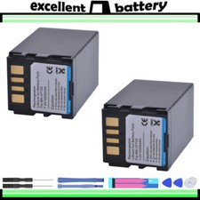 2x Battery Pack For JVC BN-VF733 BN-VF733U BN-VF733UE BN-VF733US AA-VF7 AA-VF7U