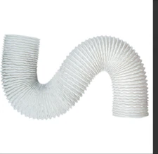 Builder's Best Standard Vinyl Ducting Hose 4" x 20' - White