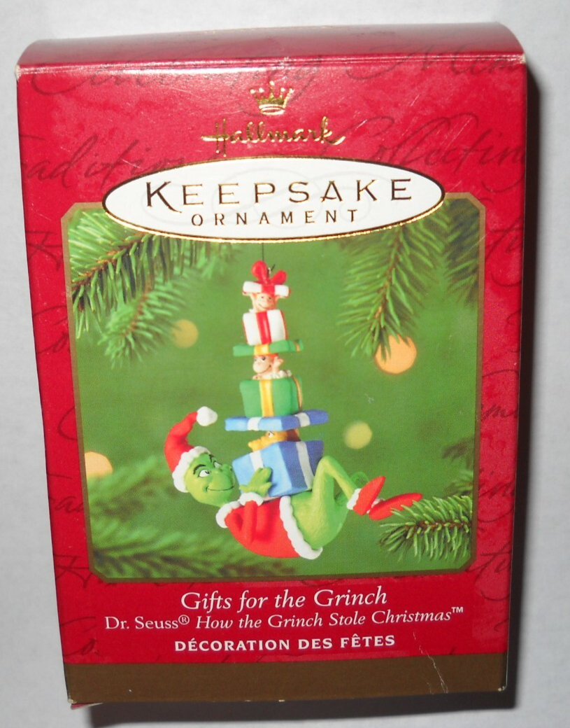 Hallmark Keepsake Grinch Ornament 2000 QX15344 Christmas Gift