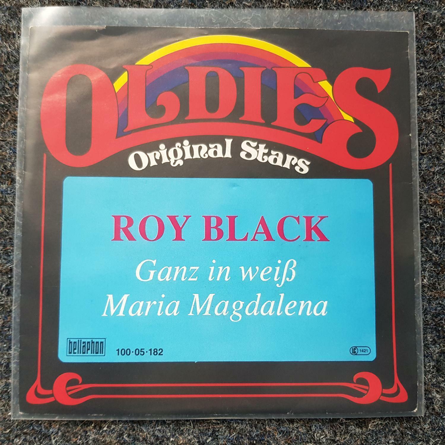 7"" Single Vinyl Roy Black - Ganz in weiss NEW VERSION/ Maria Magdalena