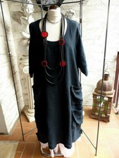 3437 Frequence Leinenkleid Gr