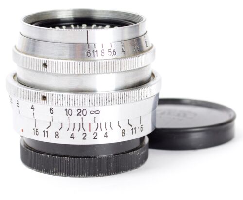 Carl Zeiss Jena Biotar 2/5.8cm f/2 5.8cm PRE-WAR Heavy 8 Blades for Exakta READ - Picture 2 of 7