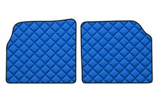AUTOS Kunstleder Fußmatten - rückseite für PEUGEOT 306 03.94-04.02 Cabrio BLAU