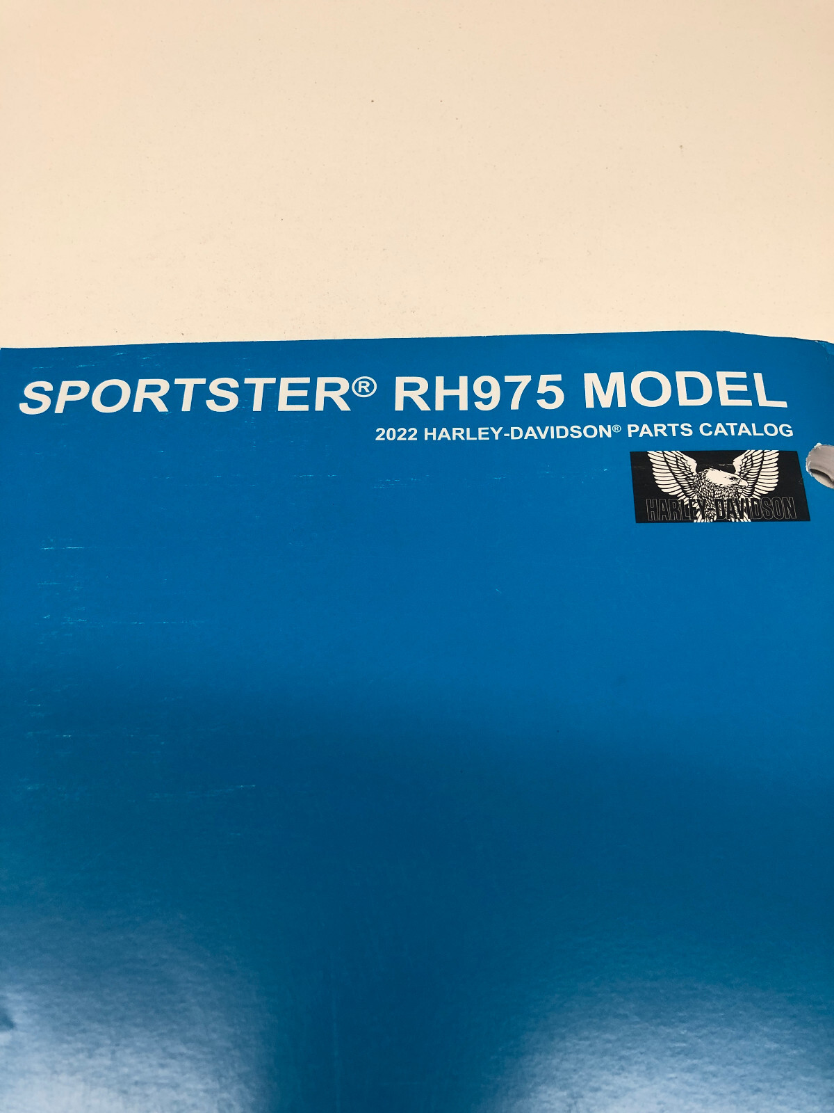 Genuine 2022 Harley Davidson Sportster RH975 Parts Catalog P/N 94001000 NEW  OEM | eBay