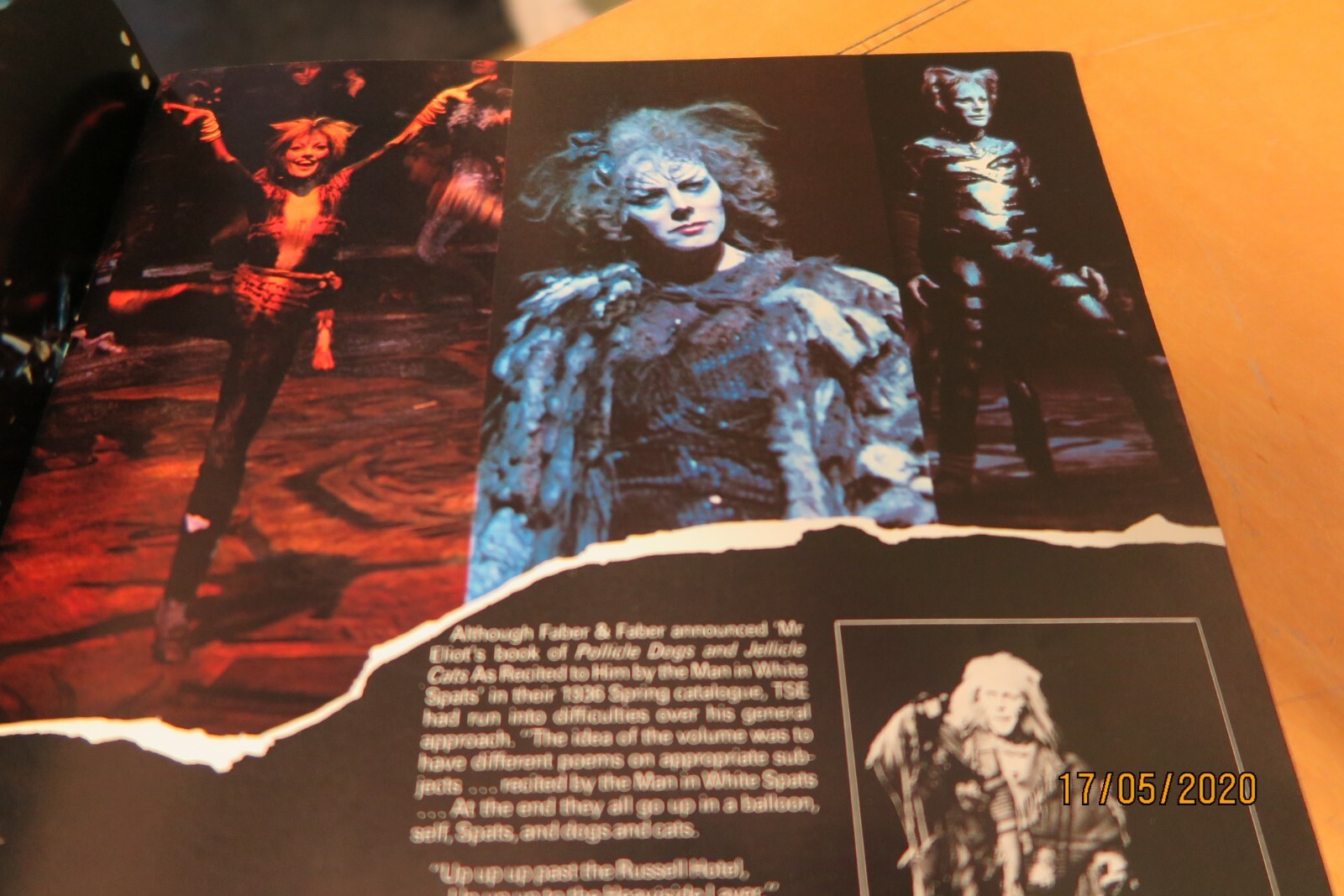 CATS WEST END SHOW SOUVENIR BROCHURE 1983 VERY EARLY. eBay